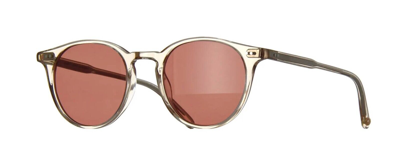 Pre-owned Garrett Leight Bottega Veneta Bv1271s Gold/brown (002) Sunglasses In Pink