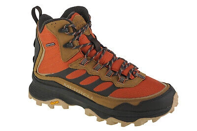 Pre-owned Merrell Moab Speed Thermo Mid Wp J066917, Mens, Trekking Shoes, Orange