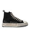 Dsquared2 Berlin Gothic Black Sneaker In Nero