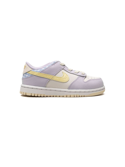 Nike Kids' Dunk Low Se Easter 板鞋 In Purple