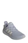 Adidas Originals Cloadfoam Pure Running Shoe In Silver/ Orbit Grey/ Grey
