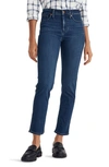 MADEWELL MID RISE STOVEPIPE JEANS