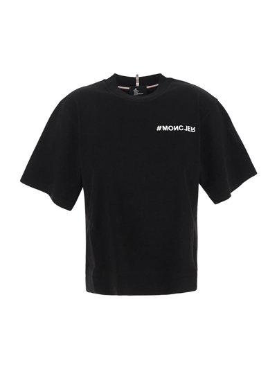 Moncler Grenoble T-shirts And Polos In Black