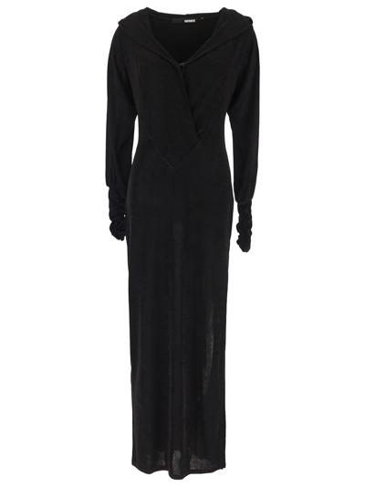 Rotate Birger Christensen Maxi Dress In Black