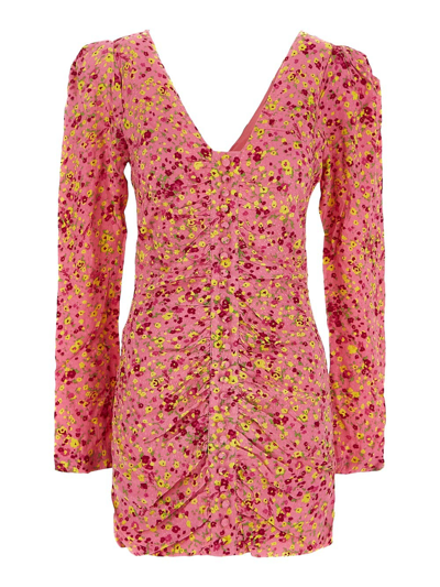 Rotate Birger Christensen Dress In Pink