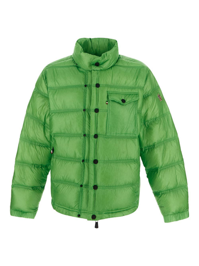 Moncler Raffort Short Down Jacket Green