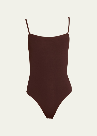 Eres Aquarelle One-piece Swimsuit In Tonka