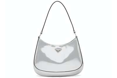 Pre-owned Prada Cleo Shoulder Bag Silver