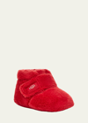 Ugg Bixbee Terry Cloth Booties, Baby/kids In Red