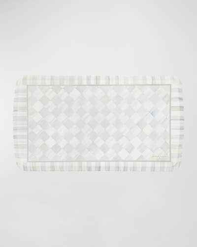 MACKENZIE-CHILDS STERLING CHECK GEL PRO COMFORT MAT