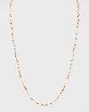 WALTERS FAITH 18K ROSE GOLD CHAIN NECKLACE, 32"L