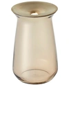 Kinto Luna Vase 80x130mm In Brown