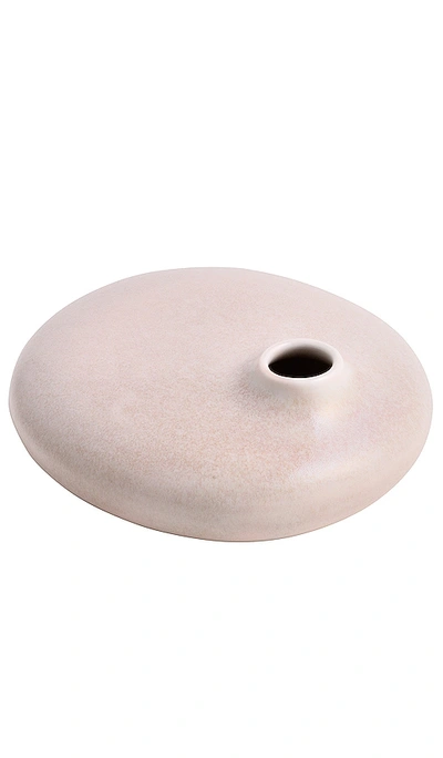 Kinto Sacco Vase Porcelain 01 Pink