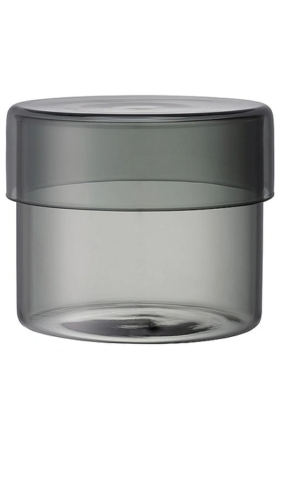 Kinto Medium Schale Glass Case In Smoke