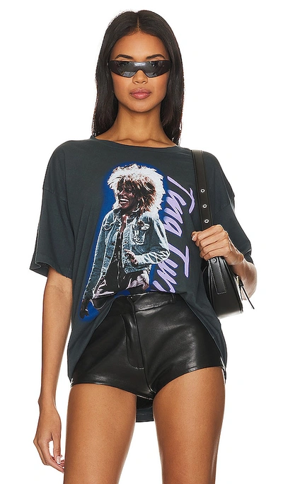 Daydreamer Tina Turner 1984 Merch Tee In Vintage Black