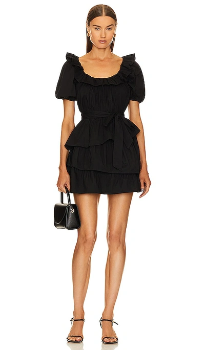 Tularosa Christa Mini Dress In Black
