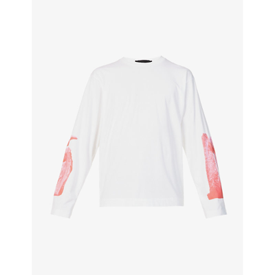 Simone Rocha Project Long-sleeve T-shirt In White