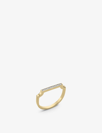 Monica Vinader Womens Yellow Gold Signature Thin 18ct Yellow Gold-plated Vermeil Sterling Silver And