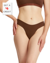 HANKY PANKY BREATHE NATURAL THONG WITH $6 CREDIT