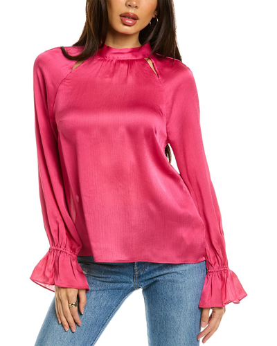 Ted Baker Joanha Top In Pink