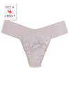 Hanky Panky Breathe Natural Thong In Nocolor