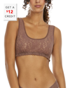 Hanky Panky Daily Lace Overlay Scoop Neck Bralette