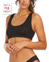 HANKY PANKY DAILY SCOOP BRA WITH $12 CREDIT
