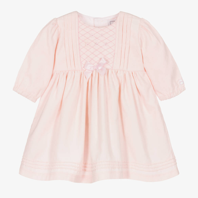 Emile Et Rose Baby Girls Pink Cotton Dress Set