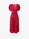 Ulla Johnson Daria Midi Dress In Pink