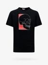 Alexander Mcqueen Skull-print Cotton T-shirt In Black
