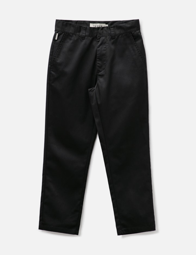 Taikan Relaxed Chino Pants In Black