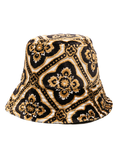 Etro Cappello Bucket Hat In Black