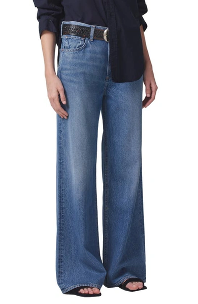 Citizens Of Humanity Paloma High-rise Wide-leg Jeans In Siesta