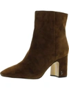 SAM EDELMAN FAWN WOMENS DRESSY LEATHER ANKLE BOOTS