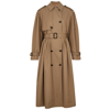 GUCCI DOUBLE-BREASTED COTTON-BLEND TRENCH COAT