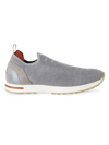 Loro Piana Women's 360 Lp Flexy Wool-blend Sneakers In Grey