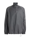 Emporio Armani Man Sweatshirt Grey Size Xxl Wool, Elastane