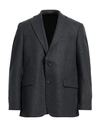 Angelo Nardelli Man Blazer Lead Size 42 Wool, Polyester, Polyamide In Grey