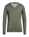 Drumohr Man Sweater Green Size 46 Cashmere, Silk