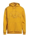 Vtmnts Man Sweatshirt Mustard Size L Cotton, Elastane In Yellow