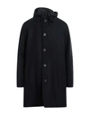 Herno Man Coat Midnight Blue Size 44 Virgin Wool, Polyamide