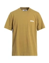 Mauro Grifoni Man T-shirt Sage Green Size Xxl Cotton In Sage Green