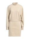 Semicouture Woman Mini Dress Beige Size 6 Polyamide, Elastane