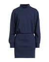 Semicouture Woman Mini Dress Blue Size 6 Polyamide, Elastane