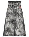 DEPARTMENT 5 DEPARTMENT 5 WOMAN MIDI SKIRT BLACK SIZE M COTTON