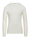 Wool & Co Man Sweater Ivory Size Xl Wool, Polyamide In White