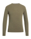 Wool & Co Man Sweater Military Green Size S Wool, Polyamide