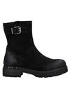 Riccardo Cartillone Ankle Boots In Black