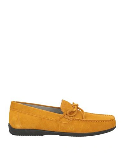 Geox Man Loafers Mandarin Size 9 Soft Leather