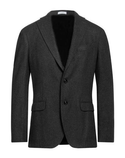 Boglioli Man Suit Jacket Dark Green Size 40 Virgin Wool, Viscose In Green